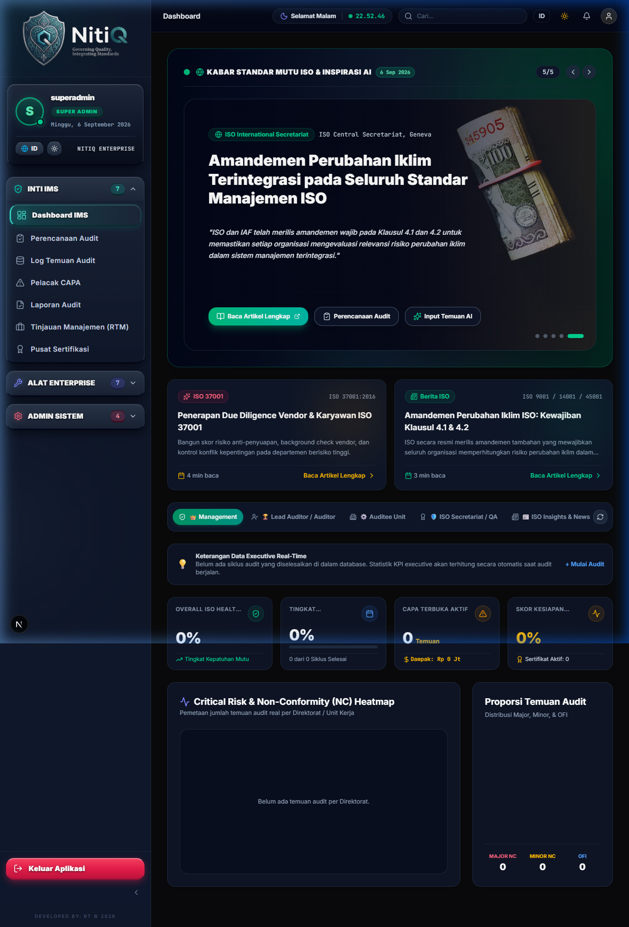 NitiQ Enterprise Audit & Management Platform
